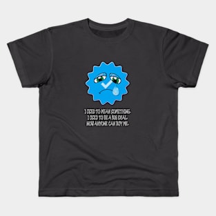 Blue Check Blues Kids T-Shirt